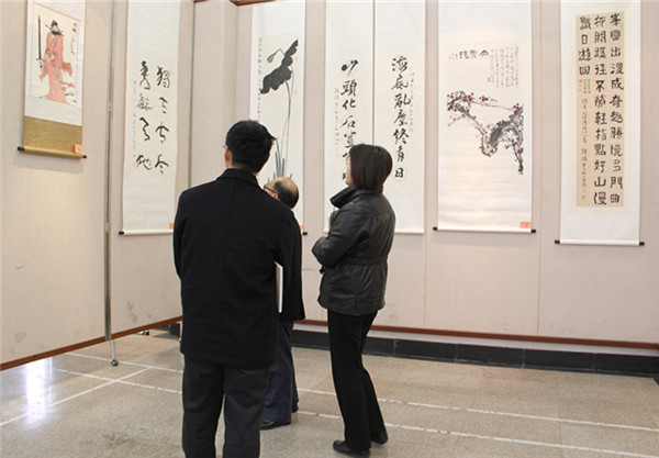 “钟情独秀”—— 石钟扬教授及师友书画联展圆满开幕