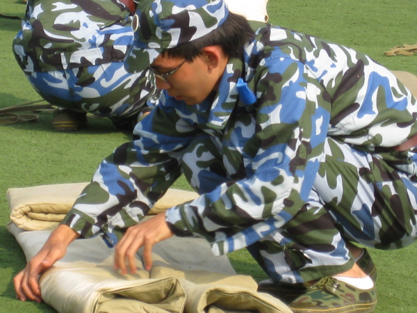 新生军训——汇报演出